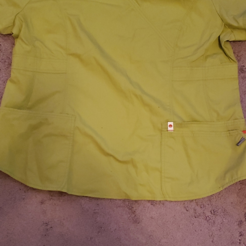 Code Happy Nurse Scrub Top View 3